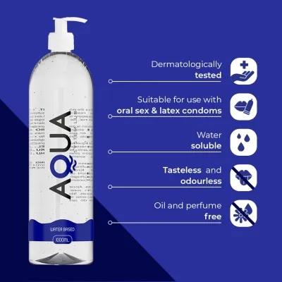 Aqua Quality - Water-based lubricant 1000ml