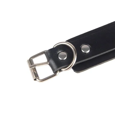 Handschellen Mit Bondage-Gürtel Schwarz – Subblime