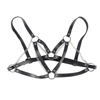 Punk Bondage Belt Metal Buckle Black – Subblime