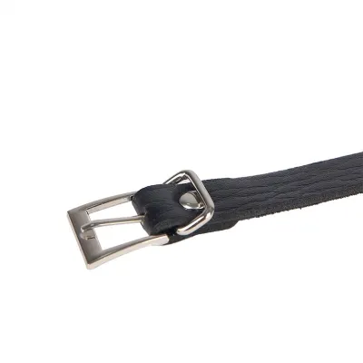 Punk Bondage Belt Metal Buckle Black – Subblime