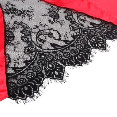 Lace Nightgown + Thong Red/Black L/XL – Subblime