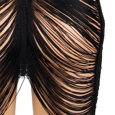 Trägerkleid + String Schwarz L/Xl | Subblime