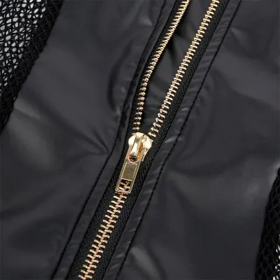 Sexy Mesh Dress Leather Black L/XL – Subblime