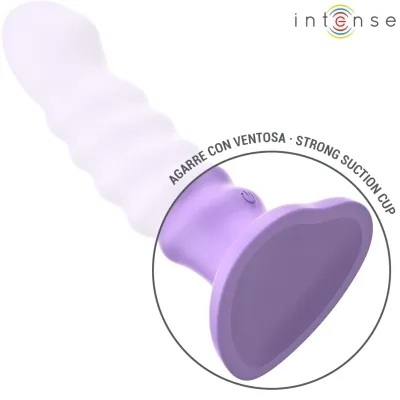 Brenda Vibrator M Spiral Design 10 Modes Purple | Intense