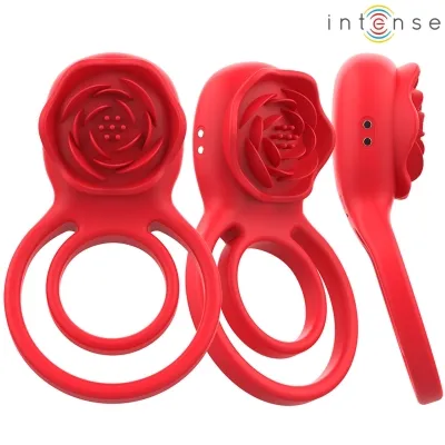 Gail Stimulator Rose 10 Modi Rot Fernbedienung | Intense