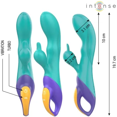 Fred Rabbit Vibrator Blue | Intense