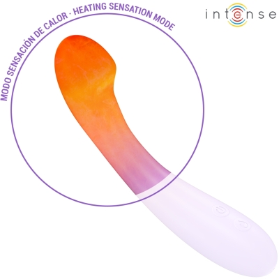 Becky Vibrator 19cm Heizbar 7 Modi Lila | Intense
