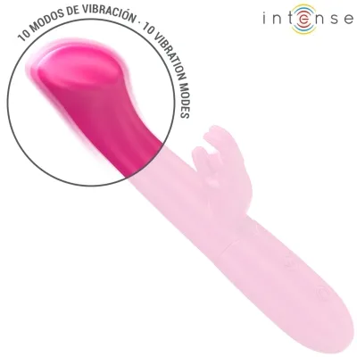 Julieta Rabbit Vibrator 18.6cm 10 Modi Rosa | Intense