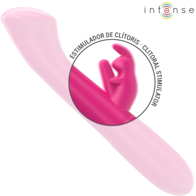 INTENSE - JULIETA RABBIT VIBRATOR 18,6 CM 10 VIBRATIONEN ROSA