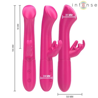 Julieta Rabbit Vibrator 18.6cm 10 Modi Rosa | Intense