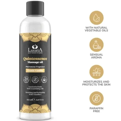 Aceite De Masajes Vainilla Exotic 150ml – Intimateline Luxuria