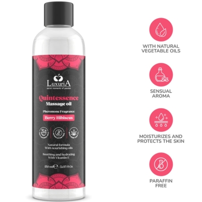 Berry Massage Oil 150ml | Intimateline Luxuria