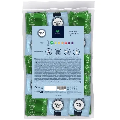 Condom XS 47 mm (100 units) – Mister Size