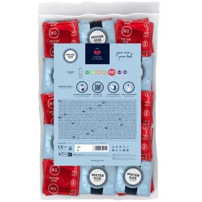 Condom XL 60 mm (100 units) – Mister Size