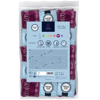 Kondome Xxl 64 Mm (100 Einheiten) – Mister Size