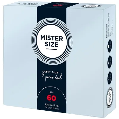 Condom XL 60 mm (36 units) – Mister Size