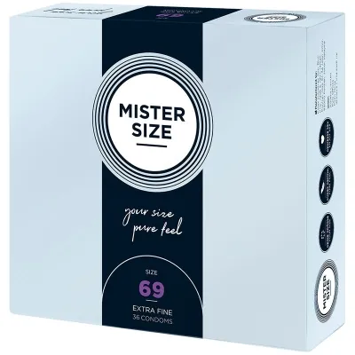 Condoms XXXL 69 mm (36 units) – Mister Size