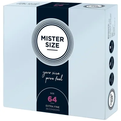 XXL condoms 64 mm (36 units) – Mister Size