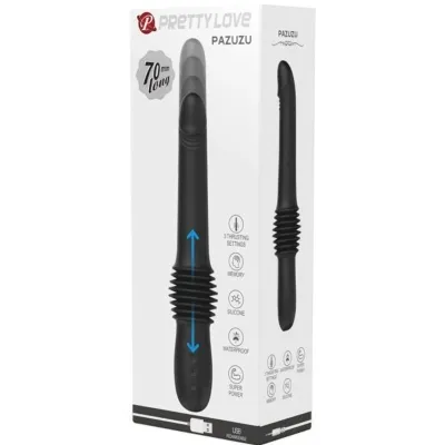 Pazuzu vibrator 3 thrust modes black | Pretty Love