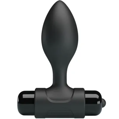 Vibra Butt 10 Modes Anal Plug Black – Pretty Love