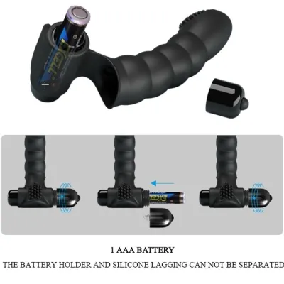 Alexander finger vibrator 10 modes black | Pretty Love