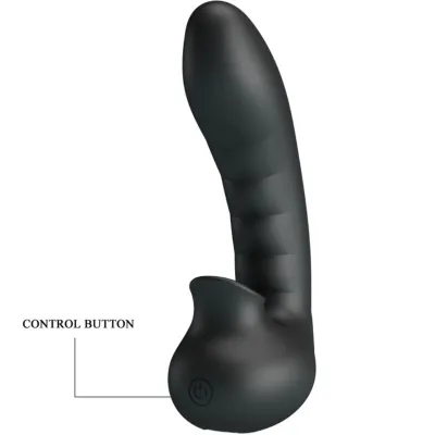 Hobgoblin Finger Vibrator 12 Modes + Clitoral Stimulation Black | Pretty Love