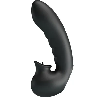 Hobgoblin Finger Vibrator 12 Modes + Clitoral Stimulation Black | Pretty Love