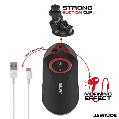 Automatic Vaginal Masturbator with Gravity Function and 5 Suction Modes – Jamyjob