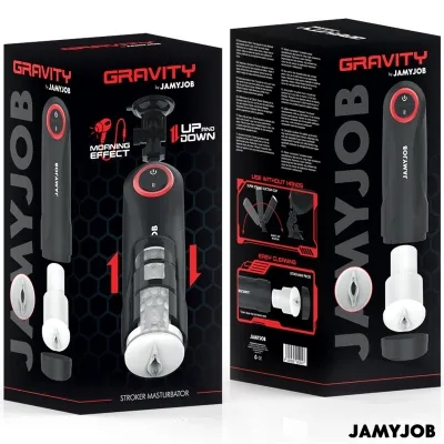 Automatic Vaginal Masturbator with Gravity Function and 5 Suction Modes – Jamyjob