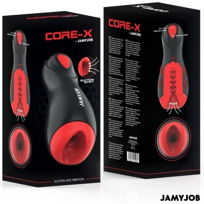 Core-X Automatischer Masturbator 5 Saugband Vibrationsmodi – Jamyjob