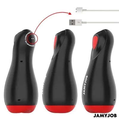 Core-X Automatischer Masturbator 5 Saugband Vibrationsmodi – Jamyjob