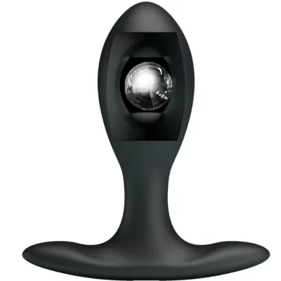 Aufblasbarer Analstecker Schwarz – Pretty Love