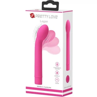 Logan G-Spot Vibrator 10 Modi Rosa | Pretty Love