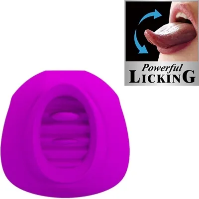 Estelle Tongue-Clitoral Stimulator 12 Modes Purple | Pretty Love