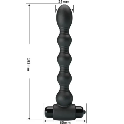 Lynn Silicone Anal Plug 10 Modes Black – Pretty Love