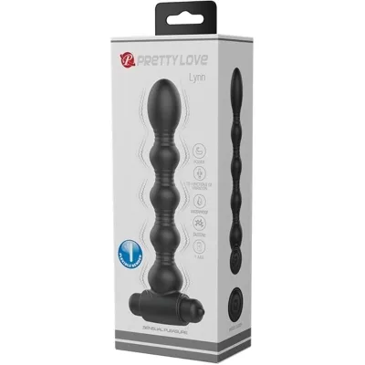 Lynn Silicone Anal Plug 10 Modes Black – Pretty Love