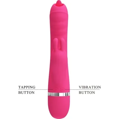 Phoenix Multifunctional Rabbit Vibrator Pink | Pretty Love