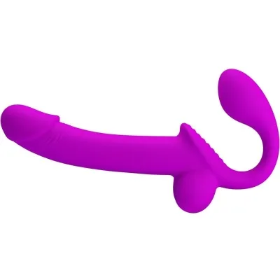 Kelpie Doppelter Strap-On-Stimulator Lila – Pretty Love