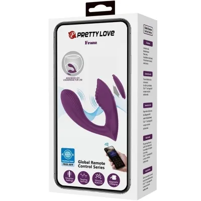 Franz Massager and Vibrator Free App Purple | Pretty Love