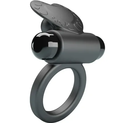 Debonaire Vibrating Ring Rabbit 10 Modes Black – Pretty Love
