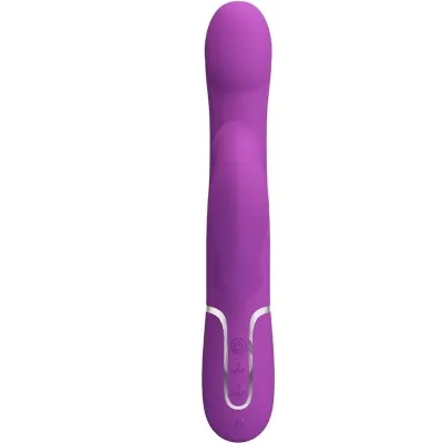 4 In 1 Multifunktionsvibrator & Stimulator Lila | Pretty Love