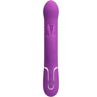 Coale 4 In 1 Multifunktions-Rabbit-Vibrator Lila | Pretty Love