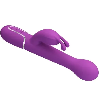 Dejon 3 In 1 Multifunktions-Rabbit-Vibrator Lila | Pretty Love
