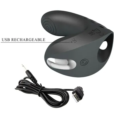 Camelia Finger Vibrator 7 Modes Black | Pretty Love