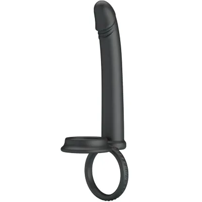 Dillion Double Penetration Cockring Black – Pretty Love