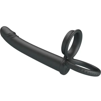 Dillion Double Penetration Cockring Black – Pretty Love