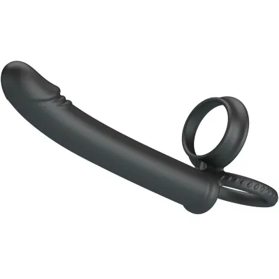 Dillion Double Penetration Cockring Black – Pretty Love