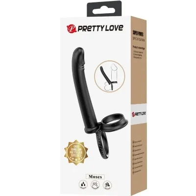 Dillion Double Penetration Cockring Black – Pretty Love