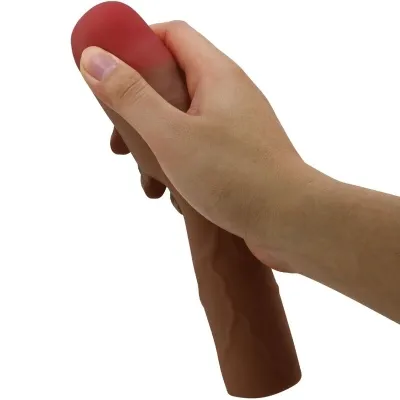 Kylian Penis Sleeve with 7.6cm Extension Brown – Pretty Love