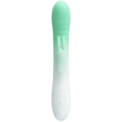 Cerberus Rabbit Vibrator 3o Vibrationen Grün | Pretty Love